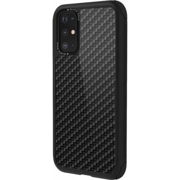 Black Rock Cover Robust Real Carbon voor Samsung Galaxy S20 Plus, zwart