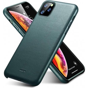 ESR - telefoonhoesje - Apple iPhone 11 Pro Max - Metro Leather - Groen