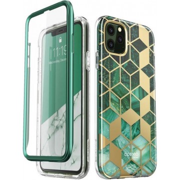 COSMO 360° Backcover Hoesje Met Screen Protector iPhone 11 Pro Max - Prasio Green