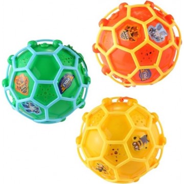 3 delige elektrische Dance muziek gekke bal LED kinderen creativiteit stuiterende bal speelgoed  willekeurige kleur levering