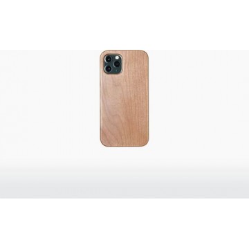 Oakywood Houten iPhone Hoesje - Klassiek - Kers - Product Telefoon: iPhone 11 Pro