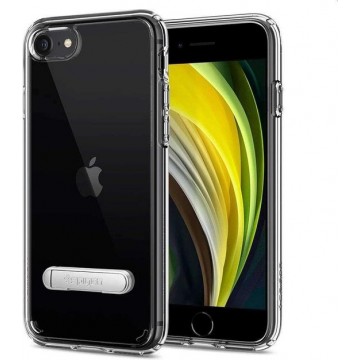 Spigen Ultra Hybrid S Apple iPhone SE 2020 Hoesje - Crystal Clear