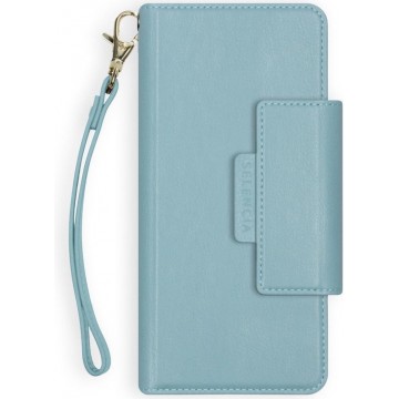 Selencia Surya 2-in-1 Uitneembare Vegan Lederen Bookcase iPhone 12 Mini hoesje - Blauw
