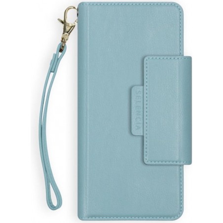 Selencia Surya 2-in-1 Uitneembare Vegan Lederen Bookcase iPhone 12 Mini hoesje - Blauw