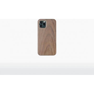 Oakywood Houten iPhone Hoesje - Klassiek - Walnoot - Product Telefoon: iPhone 11 Pro