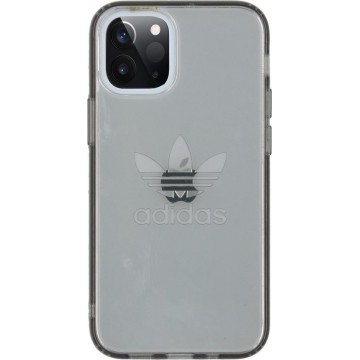 Adidas Originals Protective Clear Backcover iPhone 12 Mini hoesje - Smokey Black