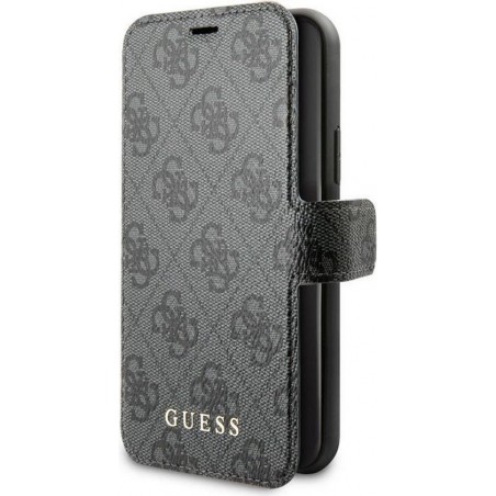 Guess 4G Book Case voor Apple iPhone 11 Pro (5.8") - Grijs