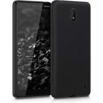 Nokia 1 Plus silicone hoesje zwart