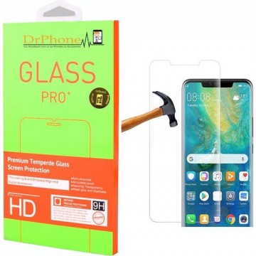 DrPhone 1x Huawei Mate 20 PRO Glas - Glazen Screen protector - Tempered Glass 2.5D 9H (0.26mm) - Let op: Dit is een PRO