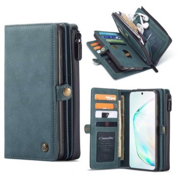 CaseMe Premium Wallet Case Hoesje Samsung Galaxy S20 Plus - Blauw