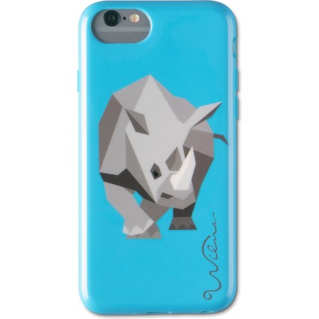 Wilma Electric Savanna Rhino for IPhone 6/6s/7/8/SE 2G blue