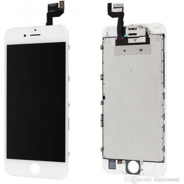 LCD compleet scherm voor reparatie wit / white voor iPhone 6S