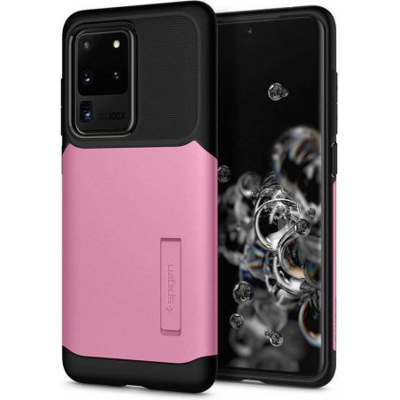 Spigen Slim Armor Samsung Galaxy S20 Ultra Hoesje - Rusty Pink