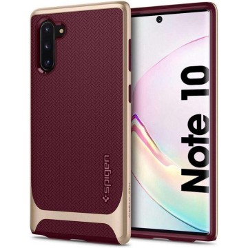 Hoesje Samsung Galaxy Note 10 - Spigen Neo Hybrid Case - Bordeaux Rood