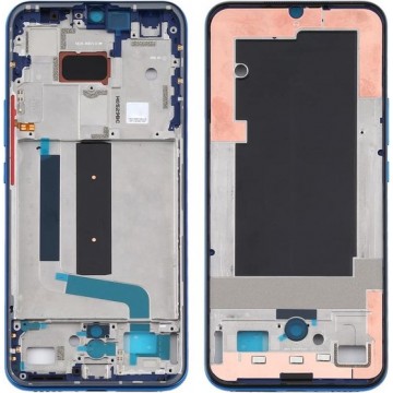 Originele bezelplaat middenframe voor Xiaomi Mi 10 Lite 5G (blauw)