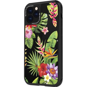 White Diamonds Cover Jungle Flower Mix iPhone 11 Pro Max