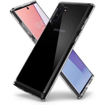 Hoesje Samsung Galaxy Note 10  | Spigen Crystal Hybrid Case | Doorzichtig/Transparant