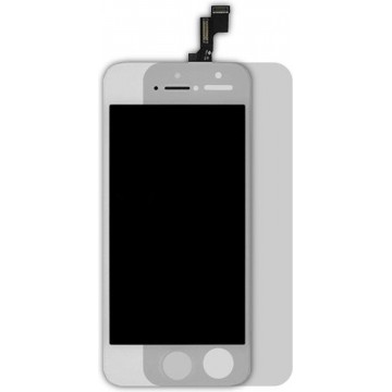 Voor Apple iPhone 5S - A+ LCD scherm Wit & Screen Guard