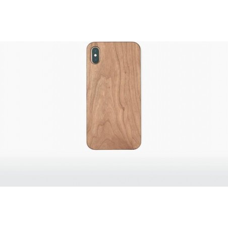 Oakywood Houten iPhone Hoesje - Klassiek - Kers - Product Telefoon: iPhone Xs Max