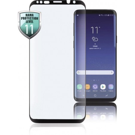 Hama 3D-full-screen-beschermglas voor Samsung Galaxy S8+, zwart