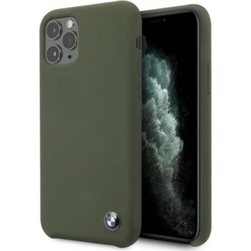BMW Silicone Backcover iPhone 11 Pro hoesje - Groen