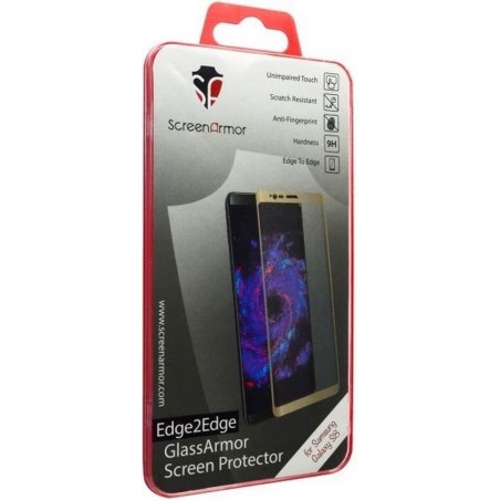 ScreenArmor Edge2Edge Glass Screenprotector Goud Samsung Galaxy S8
