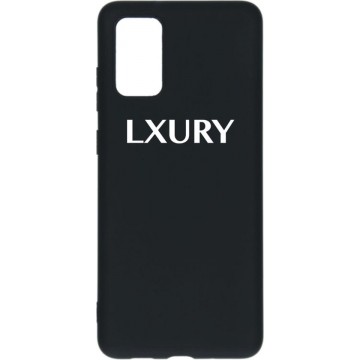 Samsung Galaxy S20 Plus Hoesje van LXURY - Siliconen Backcover - Zwart - Gel Case - Soft Case