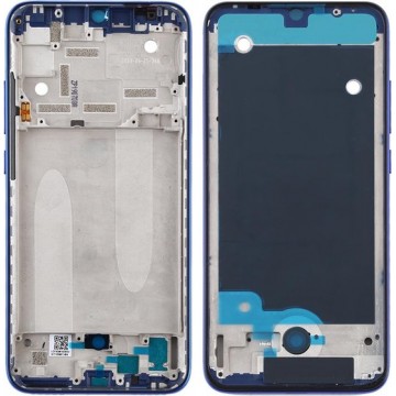 Middenframe bezelplaat voor Xiaomi Mi CC9e / Mi A3 (blauw)