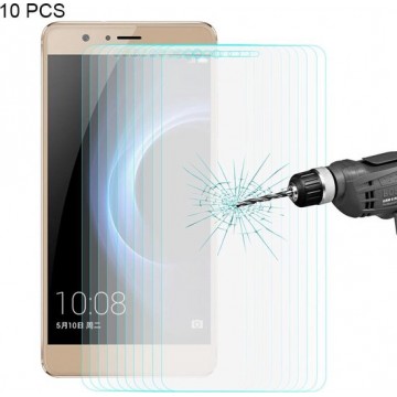 Let op type!! ENKAY 10 stuks voor Huawei Honor V8 0 26 mm 9H oppervlaktehardheid 2.5D explosieveilige gehard glas scherm Film