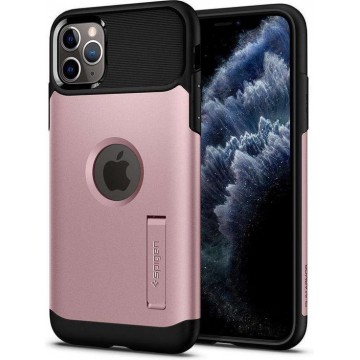 Hoesje Apple iPhone 11 Pro Max - Spigen Slim Armor Case - Rosé Goud