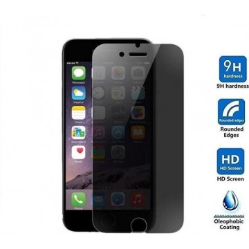 1x Privacy Anti-Spy Tempered Glass/Screenprotector Glass voor Apple iPhone 6/6S