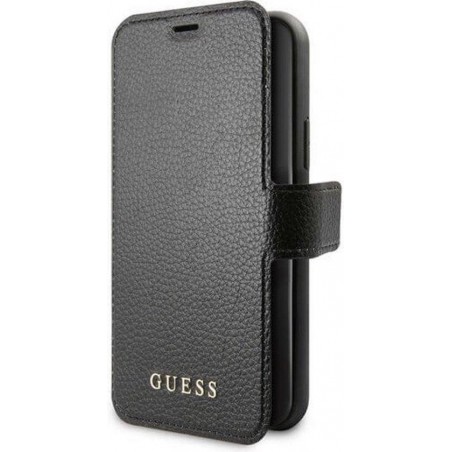 Guess Iridescent Book Case - Apple iPhone 11 Pro (5.8") - Zwart