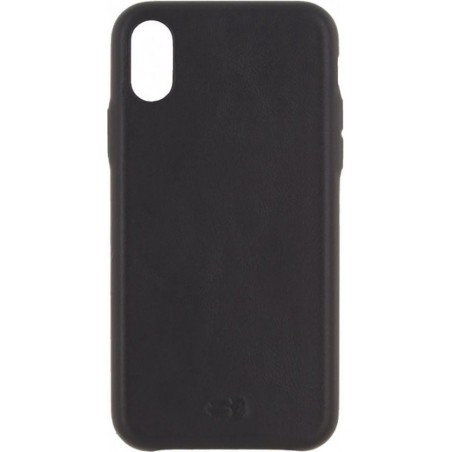 Senza - iPhone Xs Hoesje - Back Case Pure Series Zwart