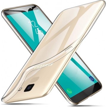 MMOBIEL Siliconen TPU Beschermhoes Voor Samsung Galaxy J6 J600 2018 - 5.6 inch Transparant - Ultradun Back Cover Case