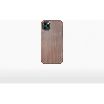 Oakywood Houten iPhone Hoesje - Klassiek - Walnoot - Product Telefoon: iPhone 11 Pro Max