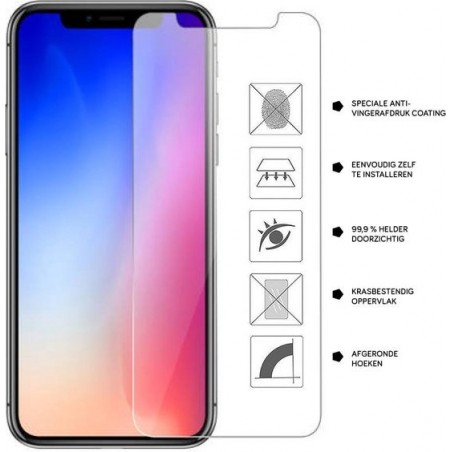 iPhone XR Screenprotector - Tempered Glass Screen Protector voor iPhone XR