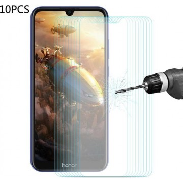 10 STKS ENKAY Hoed-Prins 0.26mm 9 H 2.5D Gebogen Rand Gehard Glas Film voor Huawei Honor Spelen 8A