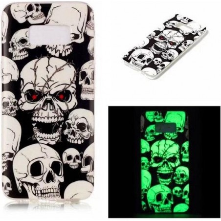 TPU Case Glow in the dark compatibel met Apple iPhone X / XS