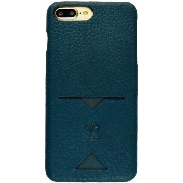 Imoshion Leren Backcase 1 Pashouder iPhone 7/8 Plus - Blauw