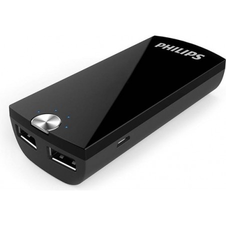 Philips DLP4000 Powerbank 4000mAh - mobiele oplader - zwart