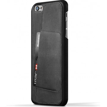 Smartphonehoesjes.nl Mujjo Leather Wallet Case 80º iPhone 6(s) Plus - Black