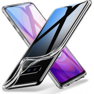 Samsung Galaxy S10E - Silicone Hoesje - Transparant