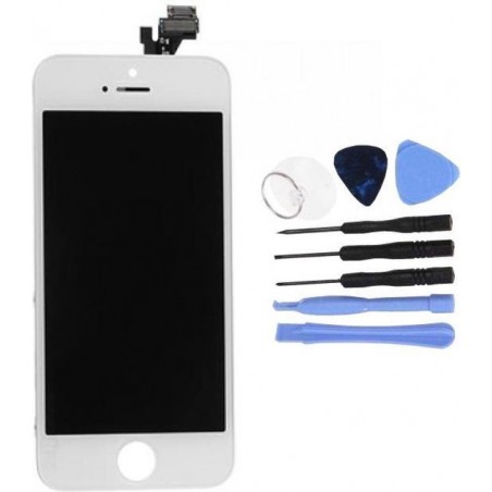 Voor Apple iPhone 5 - A+ LCD scherm Wit & Tools