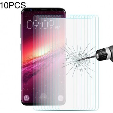 10 STKS ENKAY Hoed-Prins voor Galaxy S9 0.26mm 9 H Hardheid 2.5D Gebogen explosieveilige Gehard Glas Film