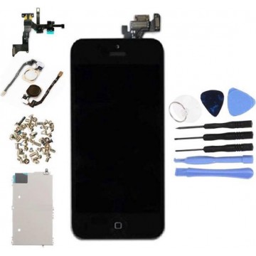 Voor Apple iPhone 5 - A+ Voorgemonteerd LCD scherm Zwart & Tools