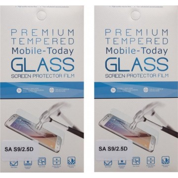 Samsung A80 Screenprotector - Glas - 2 stuks -Premium Tempered - 1 plus 1 gratis