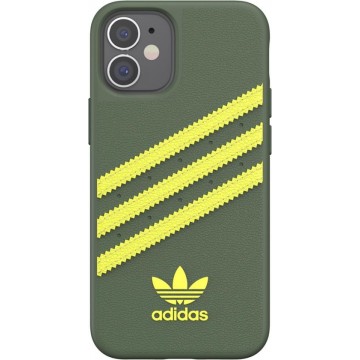 Adidas Originals Samba Backcover iPhone 12 Mini hoesje - Groen / Geel