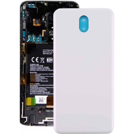 Let op type!! Battery Back Cover voor LG K30 (2019) / X2 2019 / X320 LMX320EMW(Zwart)