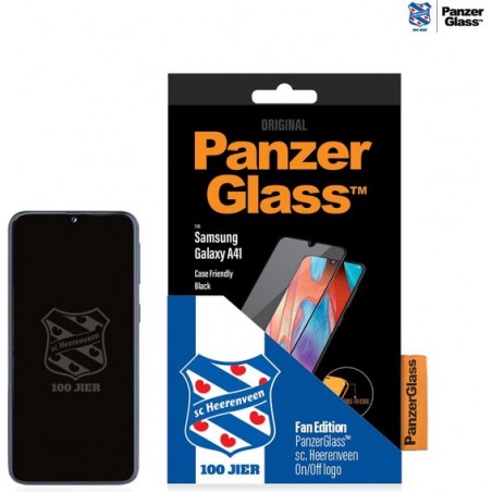 PanzerGlass sc Heerenveen Case Friendly Screenprotector voor de Samsung Galaxy A41 - Zwart