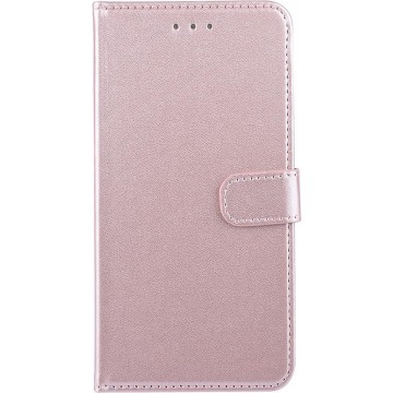 Samsung Galaxy J6+ (2018) Pasjeshouder Roze Booktype hoesje - Magneetsluiting (J6 Plus)